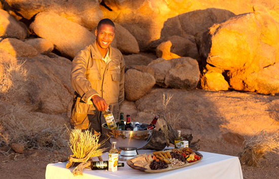 Sundowner Drinks and Snacks